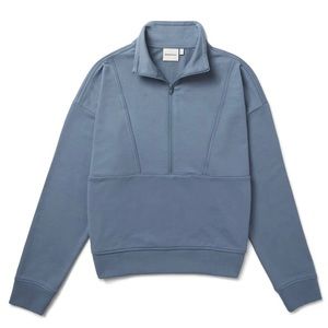 Richer Poorer Women's Stretch Terry Half Zip Pullover